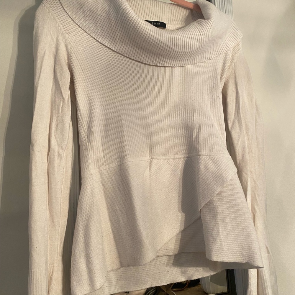 Peplum sweater